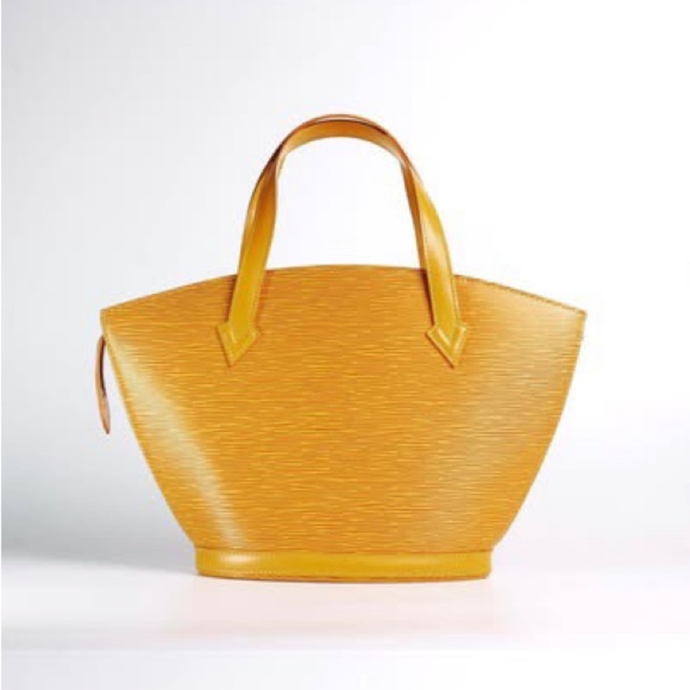 SOLD Louis Vuitton Saint Jacques Epi Top Handle Bag - Yellow